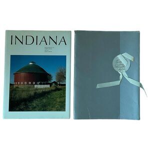 Indiana 1984 Eli Lilly‎ Co 25th Banquet Coffee Book Carter Jared Jones Darryl